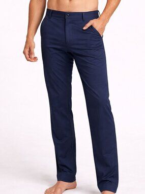 Rhone Men’s Navy Blue Performance Commuter Regular Pants - Size 34 x 33 - NWT.